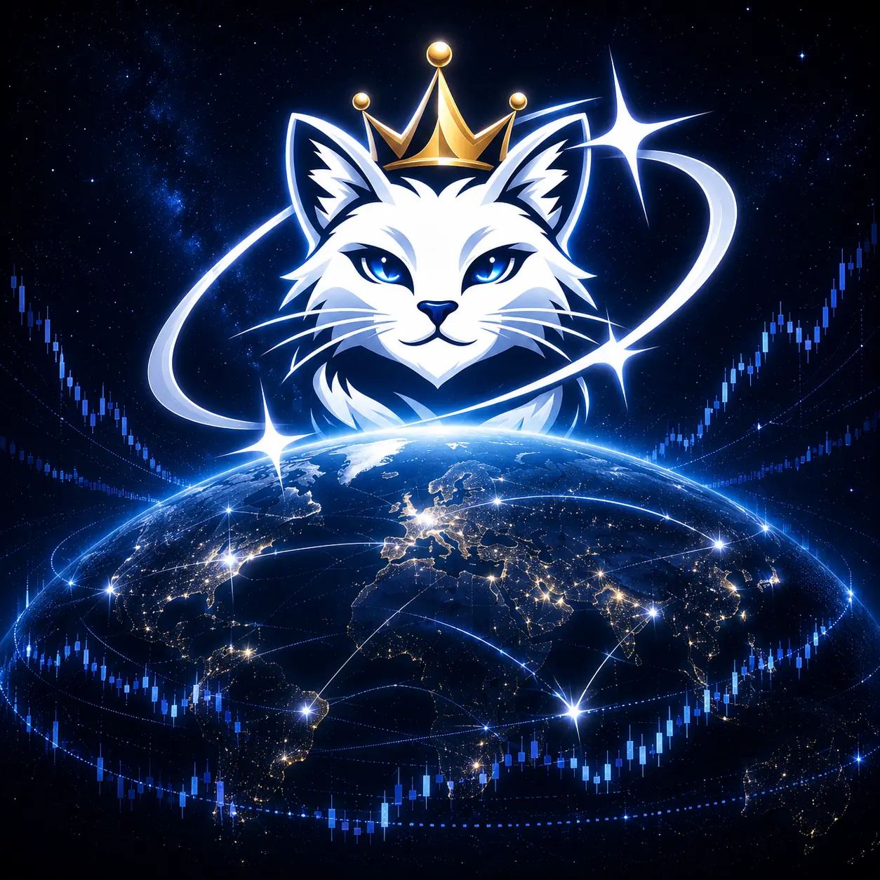Global on-chain network under the crowned cat